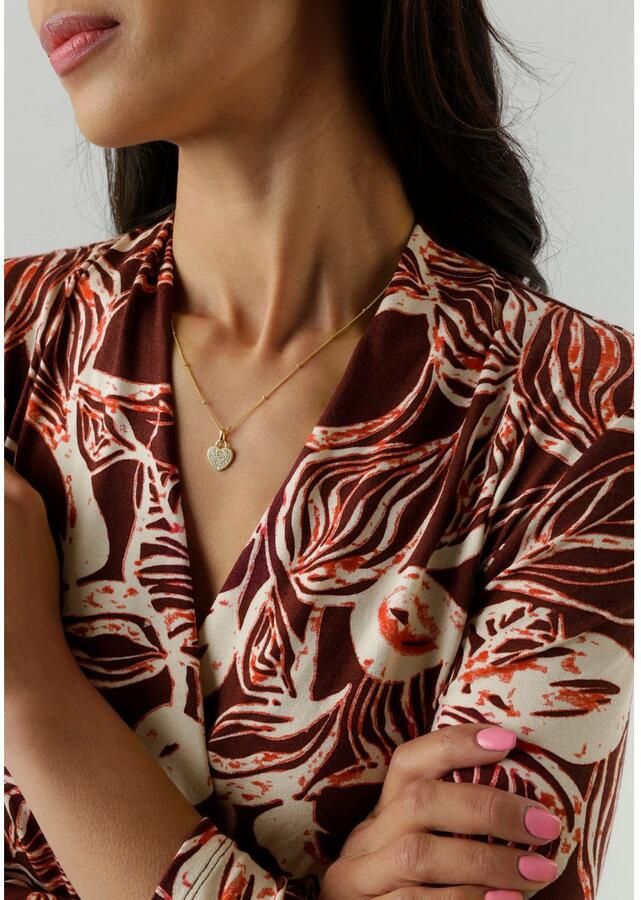 Aniston SELECTED Jerseyjurk met v-hals in wikkellook en binddetail nieuwe collectie - Foto 2