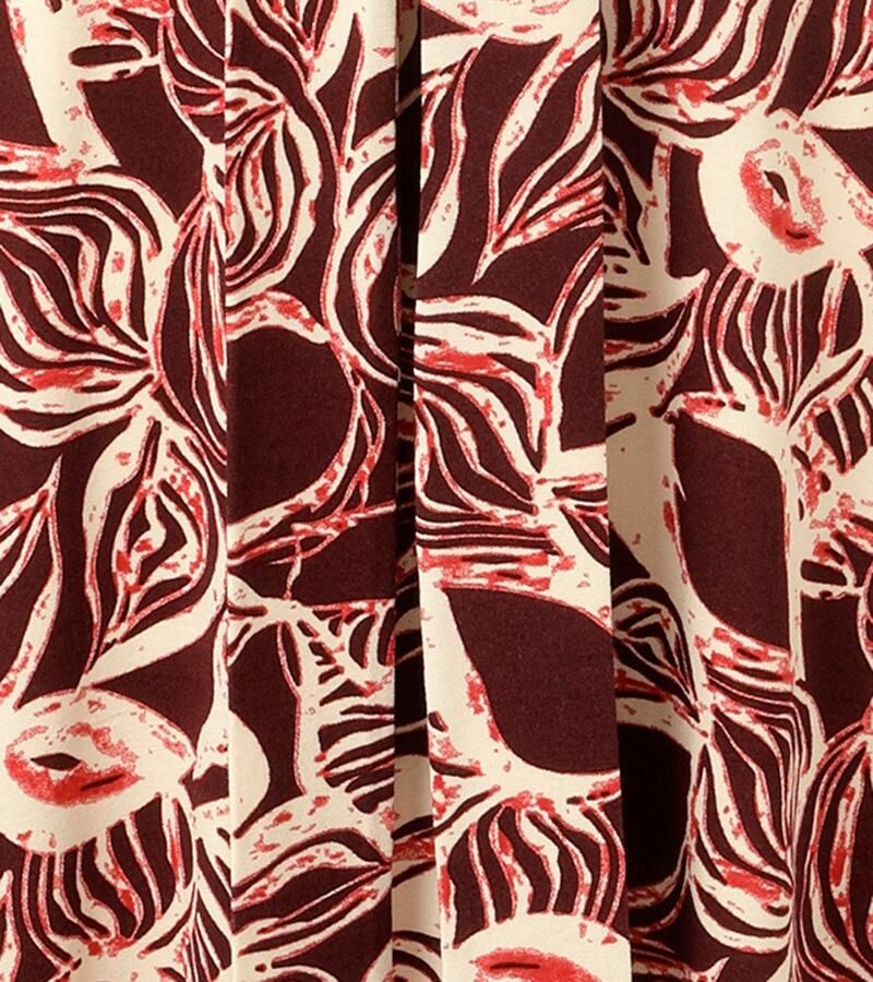 Aniston SELECTED Jerseyjurk met v-hals in wikkellook en binddetail nieuwe collectie