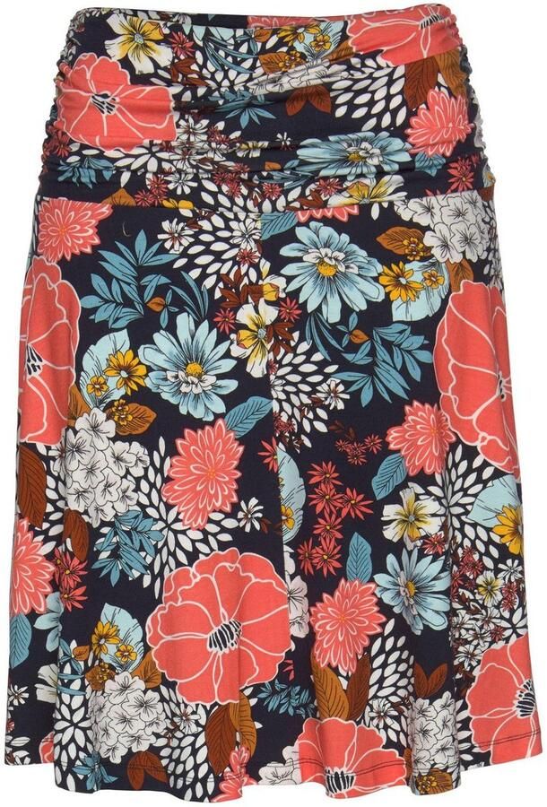 Aniston SELECTED Jerseyrok met aanrimpeling bij de band - Foto 5