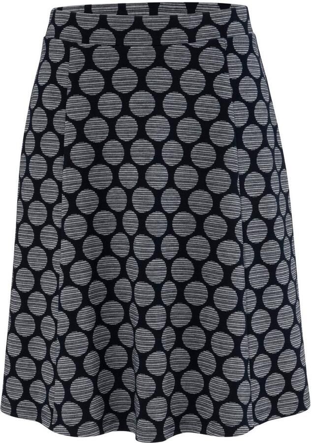 Aniston SELECTED Jerseyrok met gestreepte stippen - Foto 2