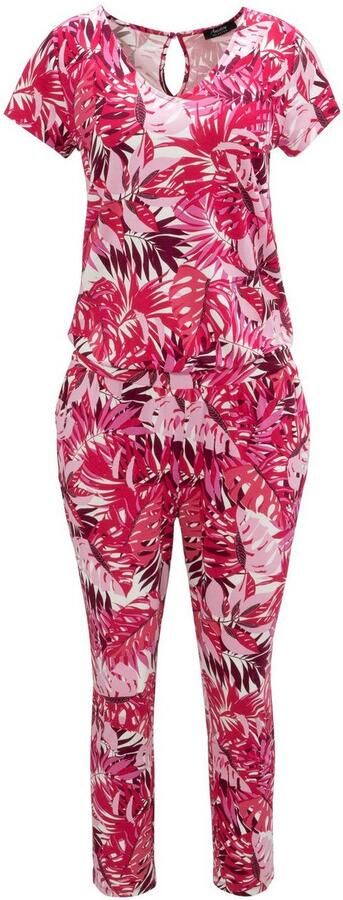 Aniston SELECTED Jumpsuit met elastische band op heuphoogte en zijzakken - Foto 6