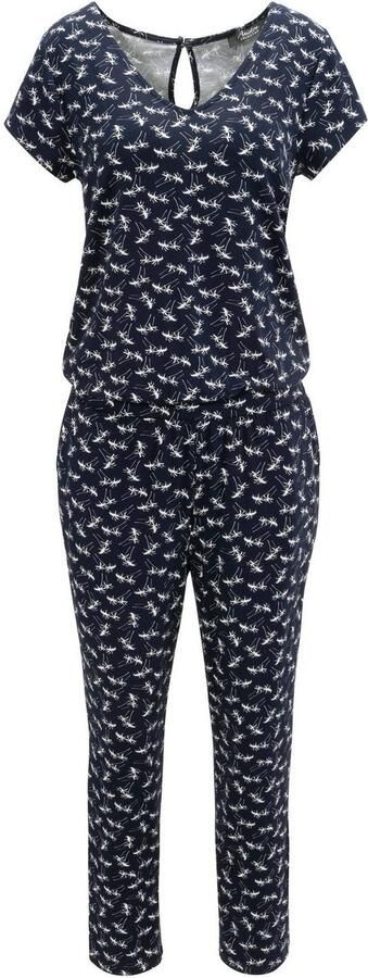 Aniston SELECTED Jumpsuit met palmen bedrukt - Foto 5