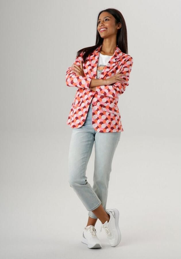 Aniston SELECTED Korte blazer in jacquardkwaliteit - Foto 6