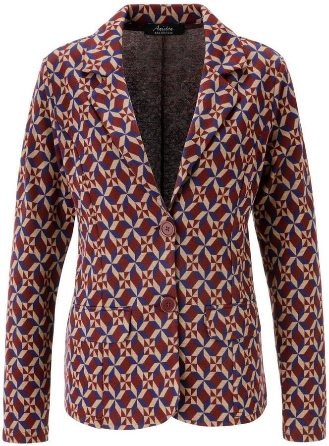 Aniston SELECTED Korte blazer in trendy jacquard-kwaliteit nieuwe collectie - Foto 2