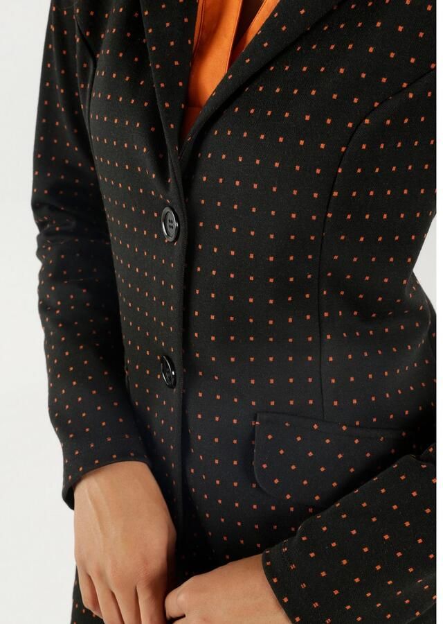 Aniston SELECTED Korte blazer met kleine vierkantjes - Foto 3