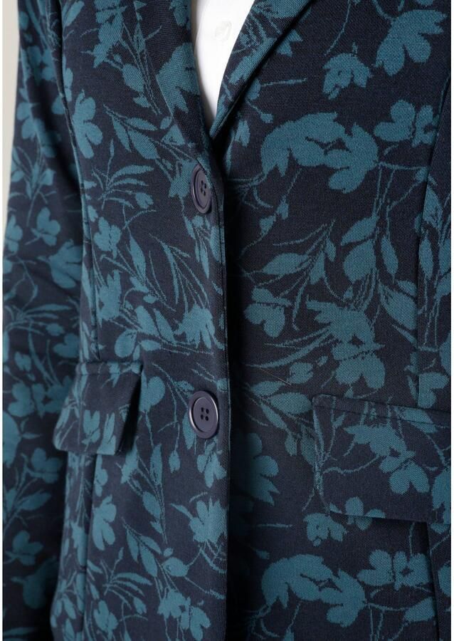 Aniston SELECTED Korte blazer met kleurharmonisch jacquard-bloemenmotief - Foto 3