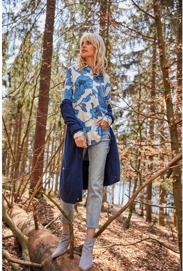 Aniston SELECTED Lang vest met opgestikte zakken - Foto 5