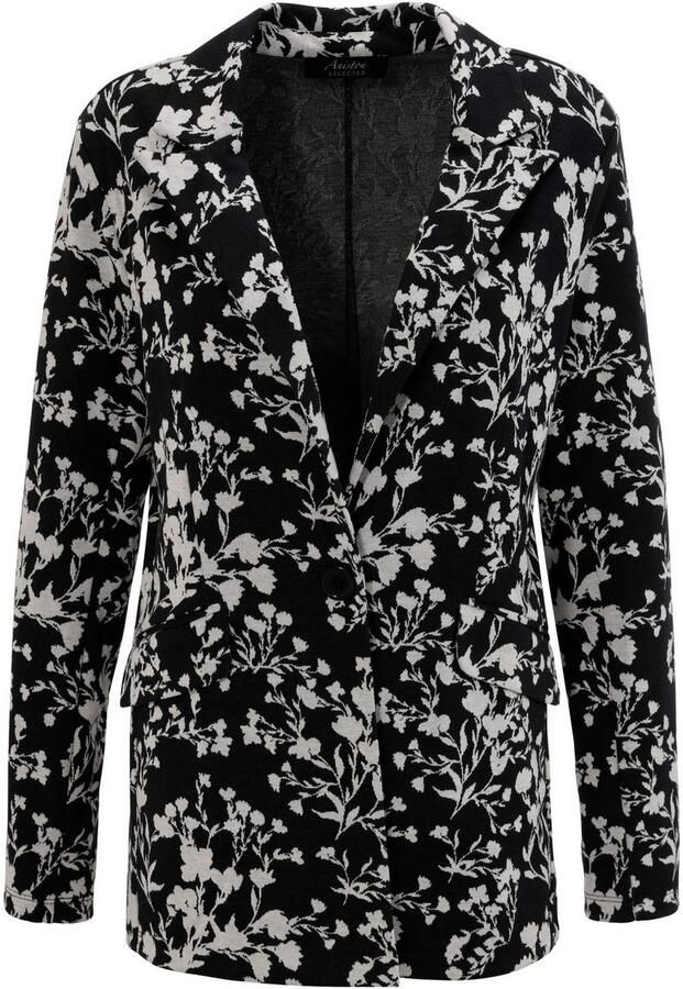 Aniston SELECTED Lange blazer met abstracte bloemige patroon - Foto 6