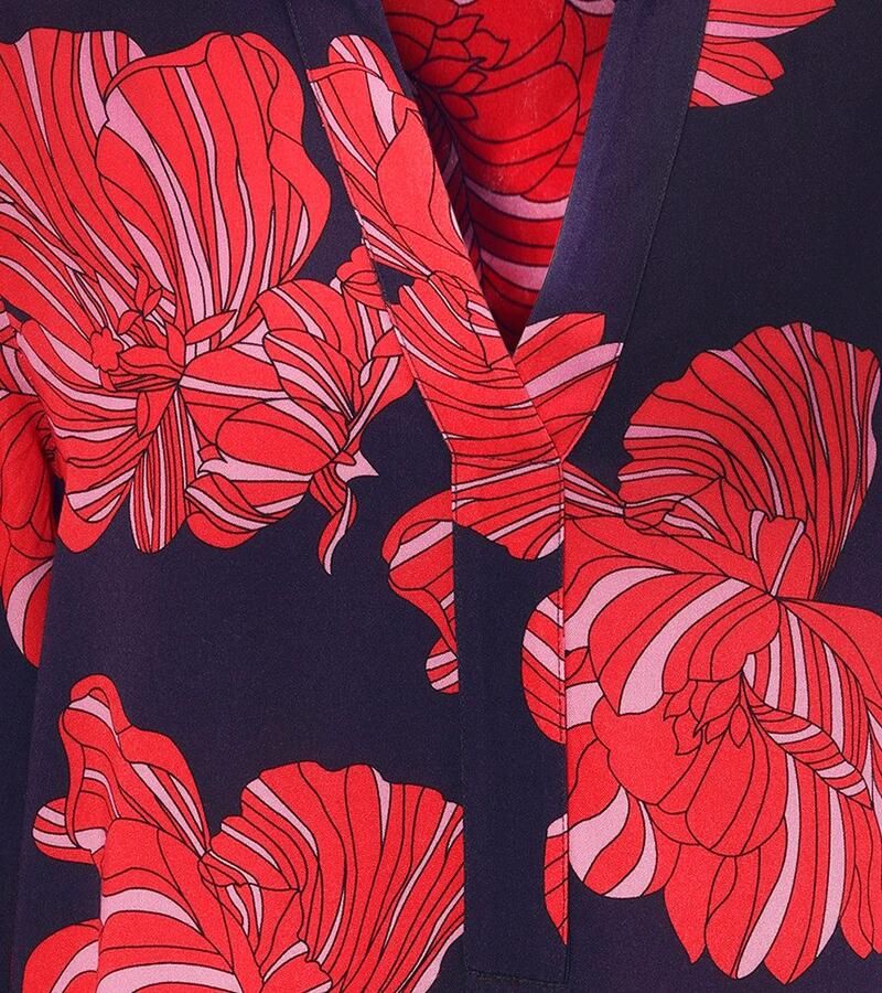 Aniston SELECTED Lange blouse met bijzondere bloemenprint