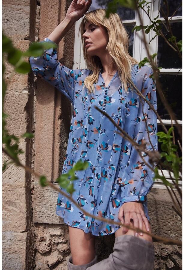 Aniston SELECTED Lange blouse met decoratieve biesgarnering - Foto 4