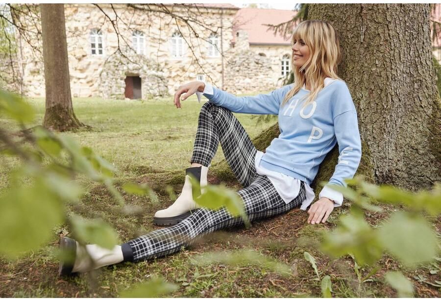 Aniston SELECTED Lange blouse met extra-lange manchetten - Foto 6