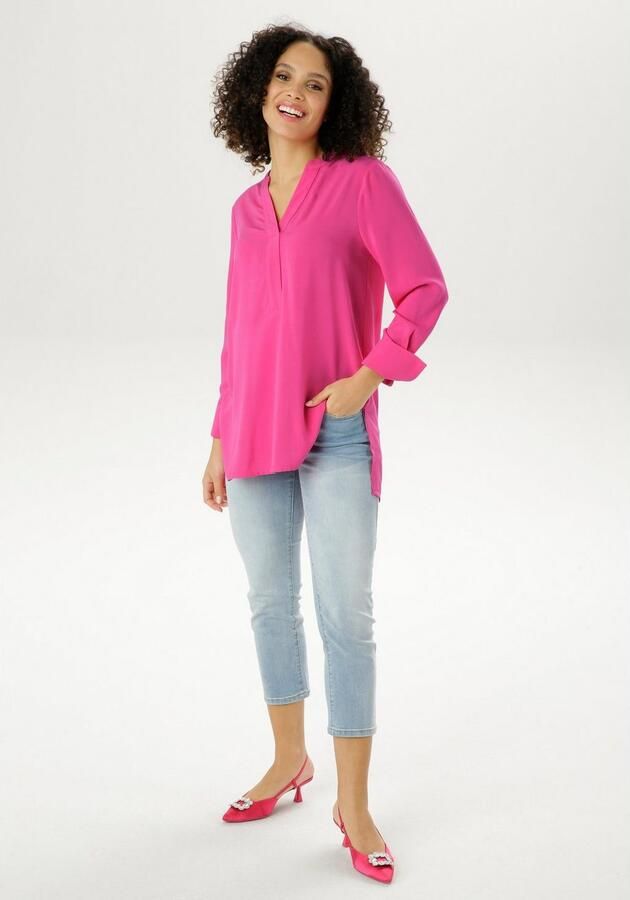 Aniston SELECTED Lange blouse met extra-lange manchetten - Foto 4