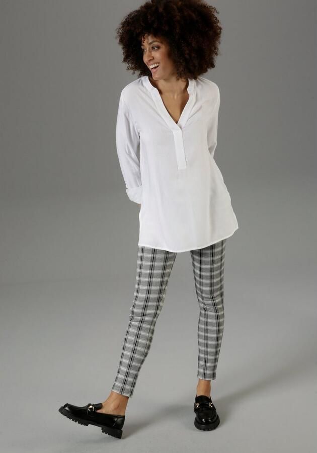 Aniston SELECTED Lange blouse met extra-lange manchetten - Foto 5