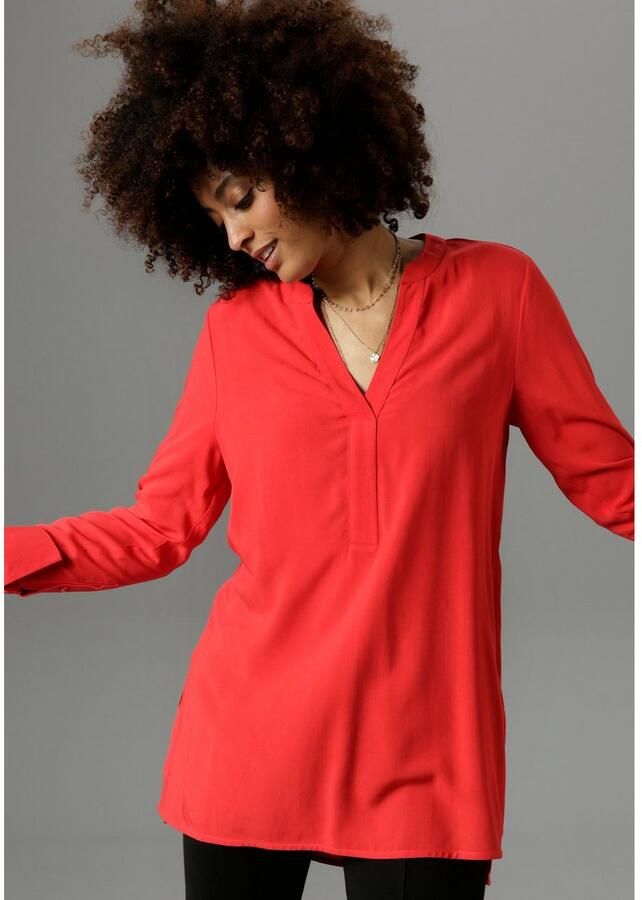 Aniston SELECTED Lange blouse met extra-lange manchetten