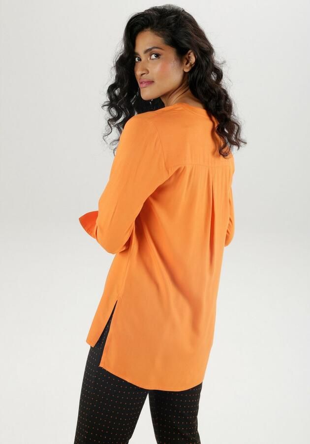 Aniston SELECTED Lange blouse met extra-lange chetten - Foto 3