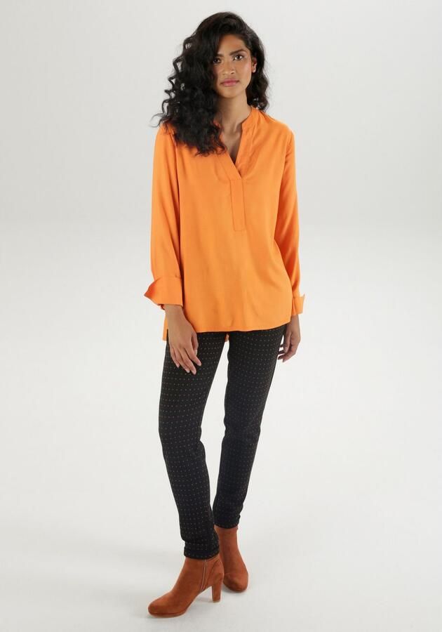 Aniston SELECTED Lange blouse met extra-lange chetten - Foto 4