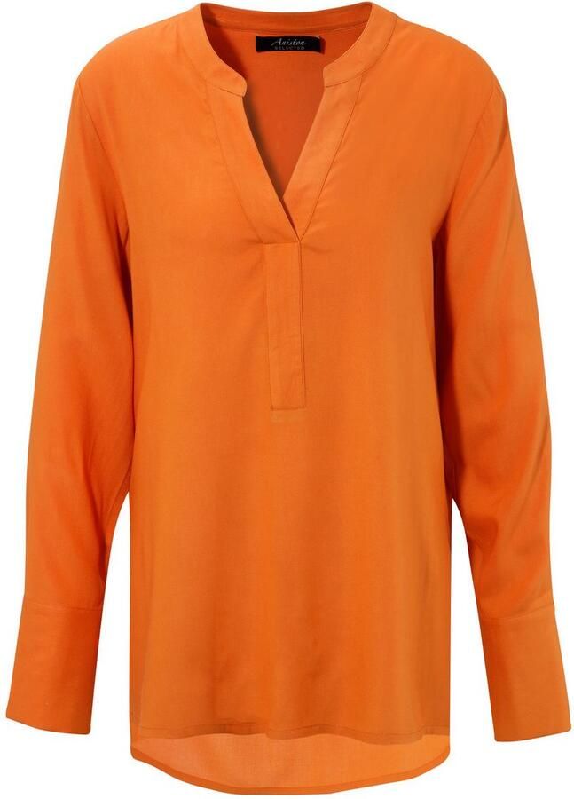 Aniston SELECTED Lange blouse met extra-lange chetten