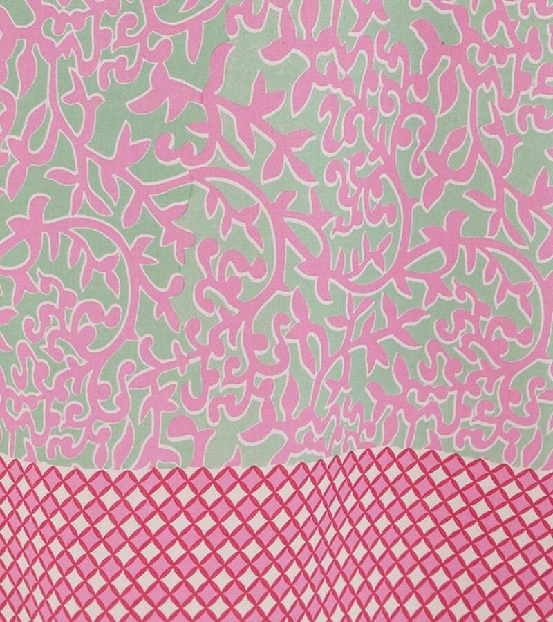 Aniston SELECTED Lange blouse met rankenpatroon en randprint aan de zoom