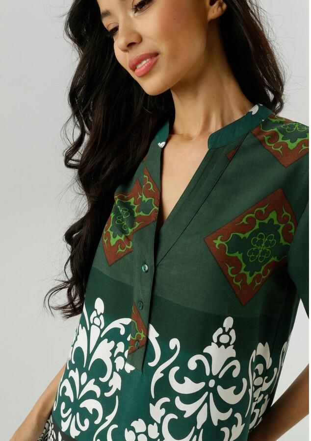 Aniston SELECTED Lange blouse met stijlvolle orna ten nieuwe collectie - Foto 2