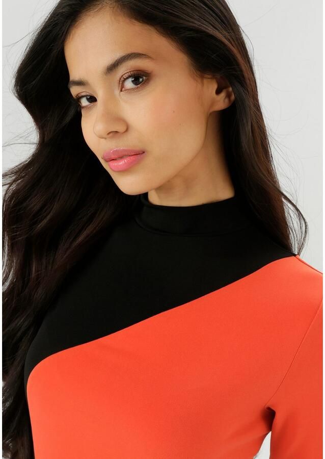 Aniston SELECTED Maxi-jurk met asymmetrisch verlopende kleurvlakken nieuwe collectie - Foto 2