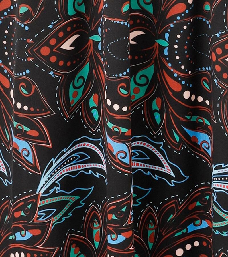 Aniston SELECTED Maxi-jurk met bewerkelijke en decoratieve plooiverwerking nieuwe collectie