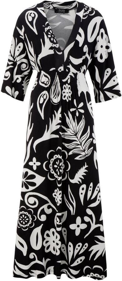 Aniston SELECTED Maxi-jurk met wijde 3 4-mouwen - Foto 5