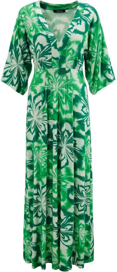 Aniston SELECTED Maxi-jurk met wijde 3 4-mouwen - Foto 6