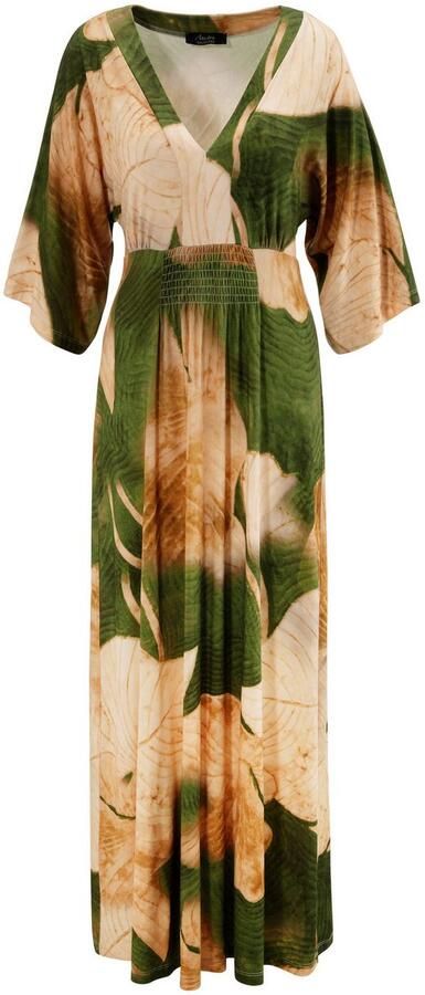 Aniston SELECTED Maxi-jurk met wijde 3 4-mouwen - Foto 6