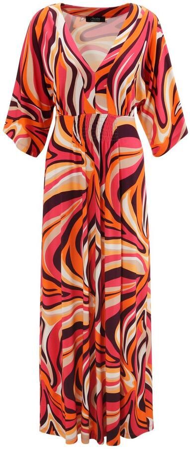 Aniston SELECTED Maxi-jurk met wijde 3 4-mouwen - Foto 6