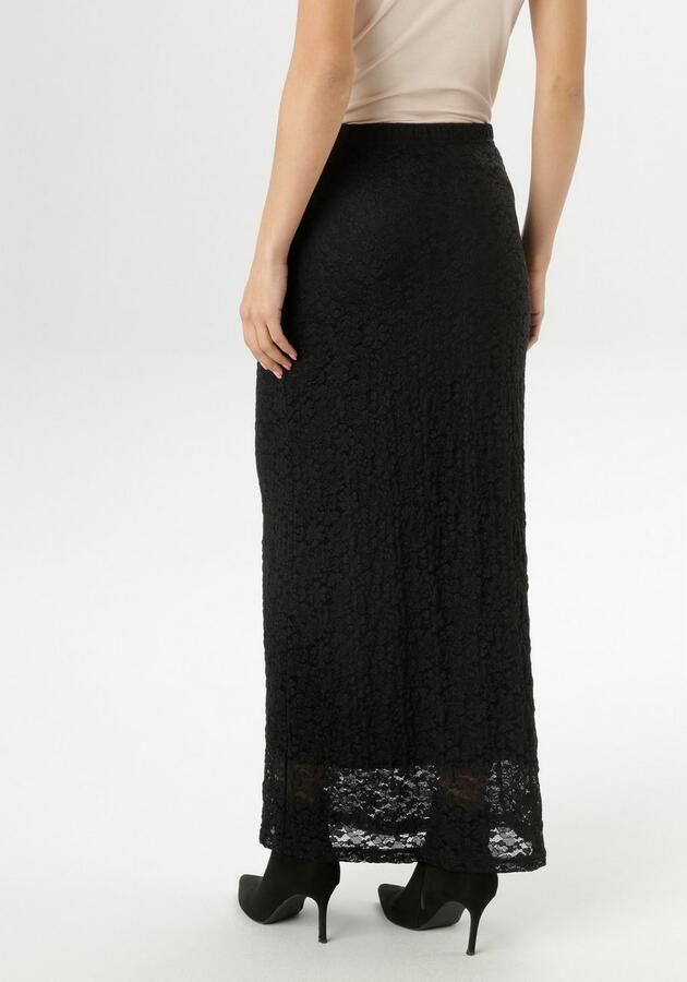 Aniston SELECTED Maxirok met elastisch bloe kant nieuwe collectie - Foto 3