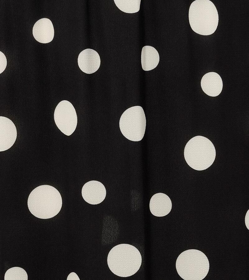 Aniston SELECTED Maxirok met grote stippenprint en elastische band