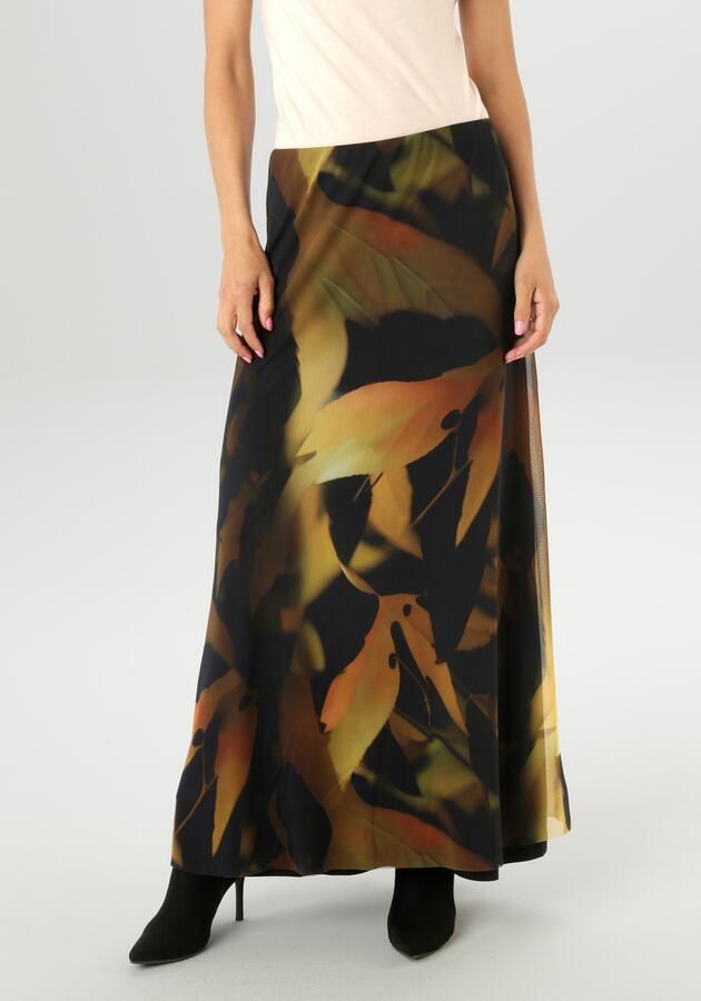 Aniston SELECTED Maxirok met kleurharmonieus batikprintdessin nieuwe collectie - Foto 9