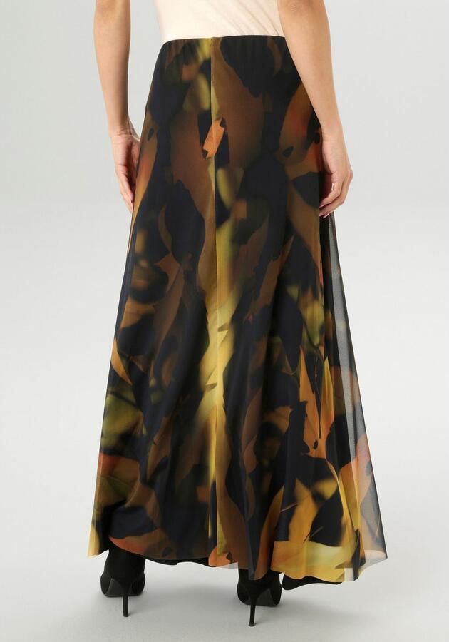 Aniston SELECTED Maxirok met kleurharmonieus batikprintdessin nieuwe collectie - Foto 3