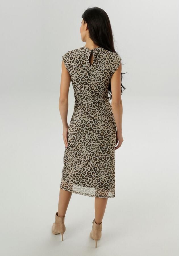 Aniston SELECTED Midi-jurk In mesh-kwaliteit en in de trendy luipaardprint NIEUWE COLLECTIE - Foto 3