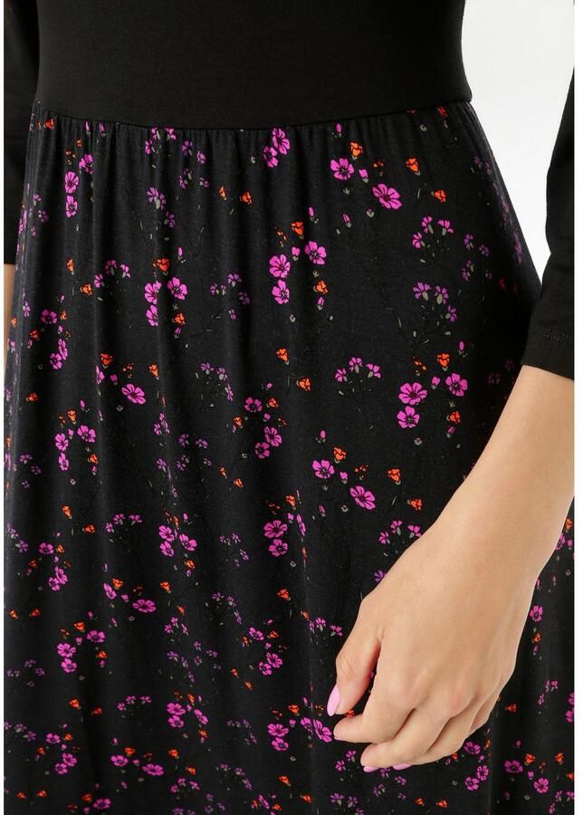 Aniston SELECTED Midi-jurk kleurharmonieus bloemig allover dessin nieuwe collectie - Foto 2