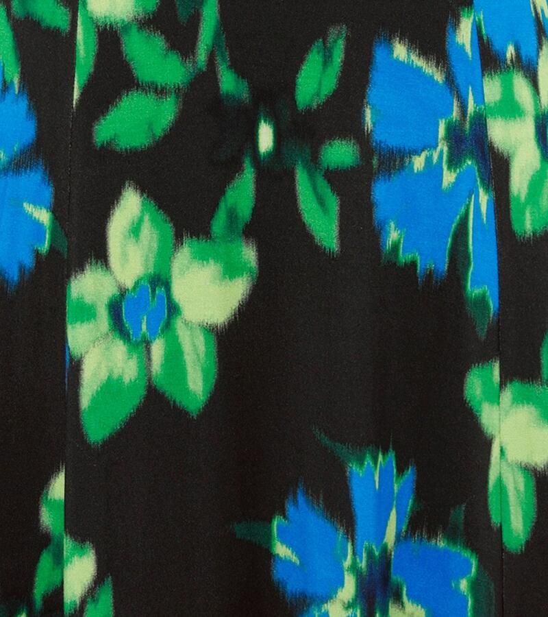 Aniston SELECTED Midi-jurk met bloemenprint in vervaagde look