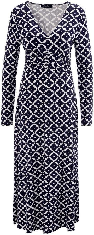 Aniston SELECTED Midi-jurk met elegante grafische drukverloop - Foto 6