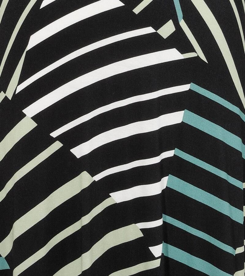 Aniston SELECTED Midi-jurk met smok-details en streeppatroon