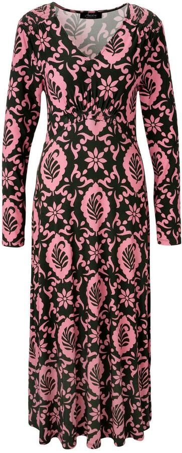 Aniston SELECTED Midi-jurk met smokwerkdetails nieuwe collectie - Foto 6