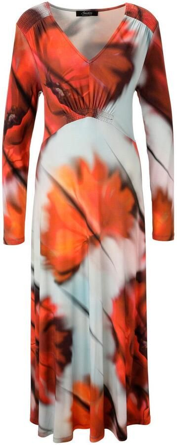 Aniston SELECTED Midi-jurk met smokwerkdetails nieuwe collectie - Foto 6