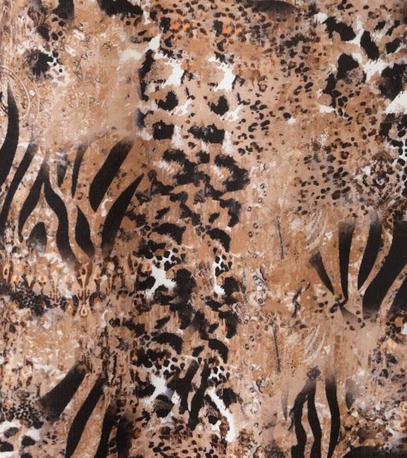 Aniston SELECTED Mini-jurk met lichte taillering en animal-print nieuwe collectie