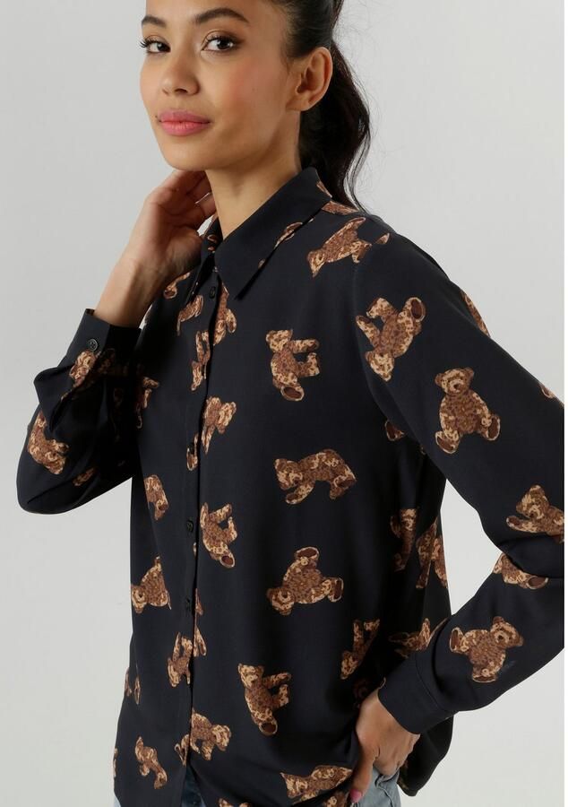 Aniston SELECTED Overhemdblouse bedrukt met trendy teddyberen nieuwe collectie - Foto 2