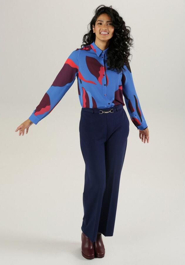 Aniston SELECTED Overhemdblouse in crêpekwaliteit - Foto 5