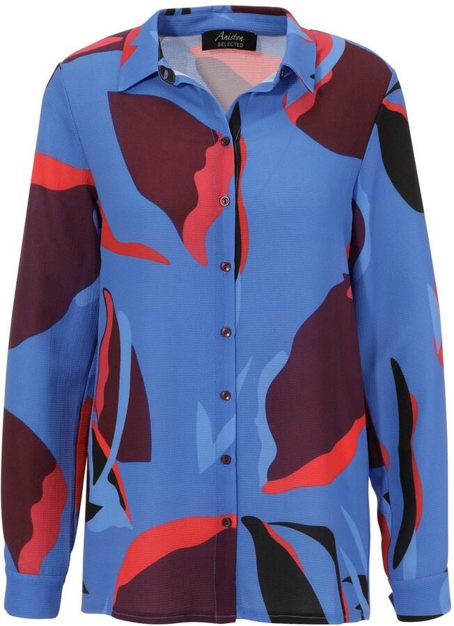 Aniston SELECTED Overhemdblouse in crêpekwaliteit - Foto 2