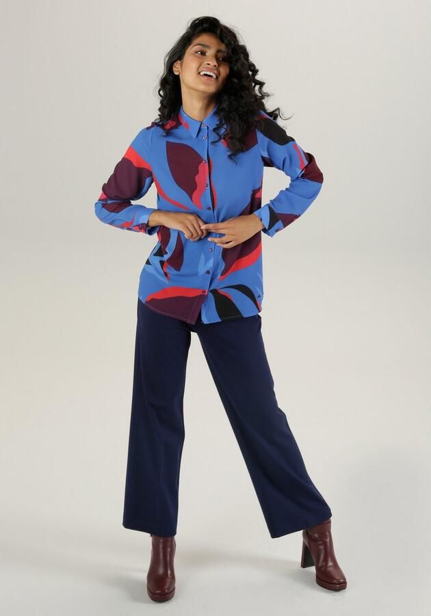 Aniston SELECTED Overhemdblouse in crêpekwaliteit - Foto 6