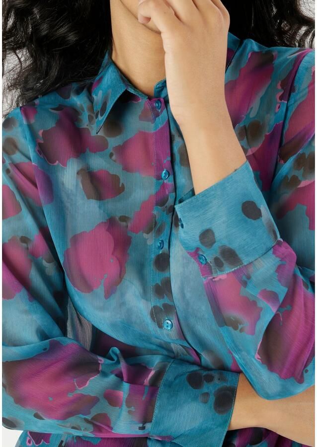 Aniston SELECTED Overhemdblouse in transparante chiffonkwaliteit - Foto 3