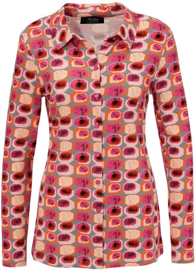 Aniston SELECTED Overhemdblouse licht getailleerd met stretch - Foto 2