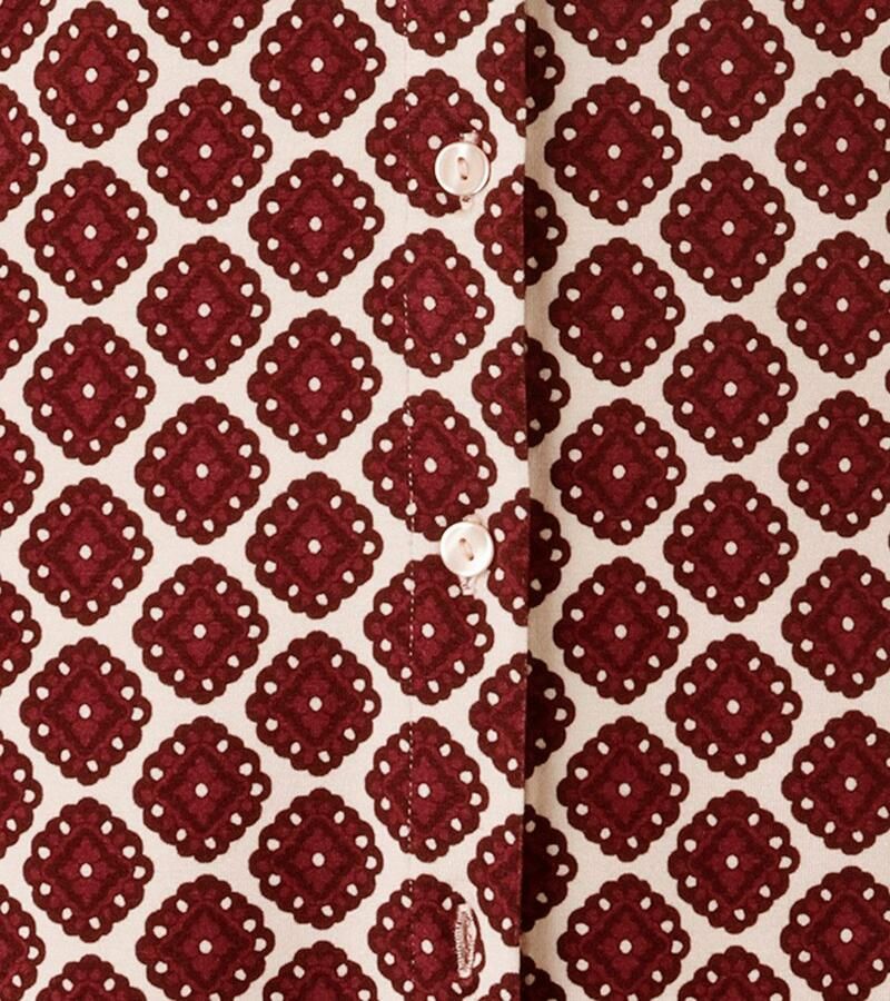 Aniston SELECTED Overhemdblouse met extravagant kleurrijk retro-patroon nieuwe collectie