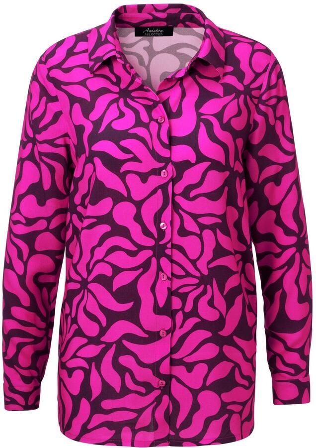 Aniston SELECTED Overhemdblouse met fantasierijke alloverprint nieuwe collectie - Foto 2