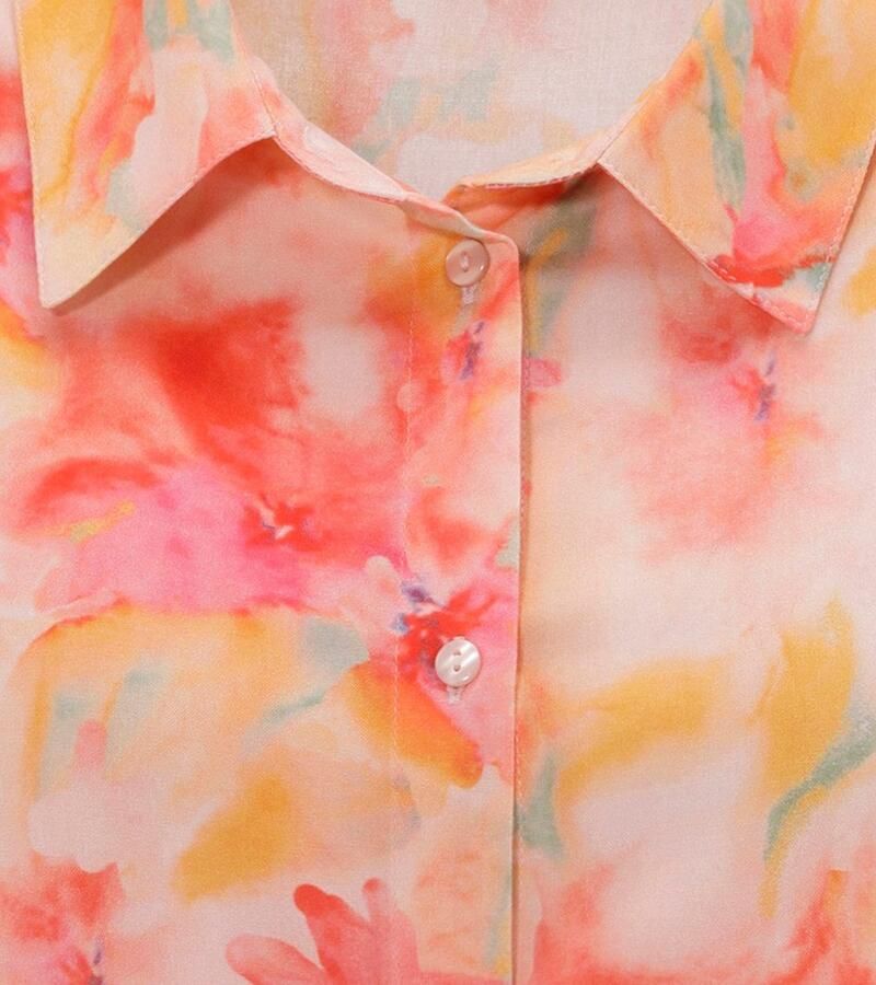 Aniston SELECTED Overhemdblouse met frisse en kleurrijke batikdruk